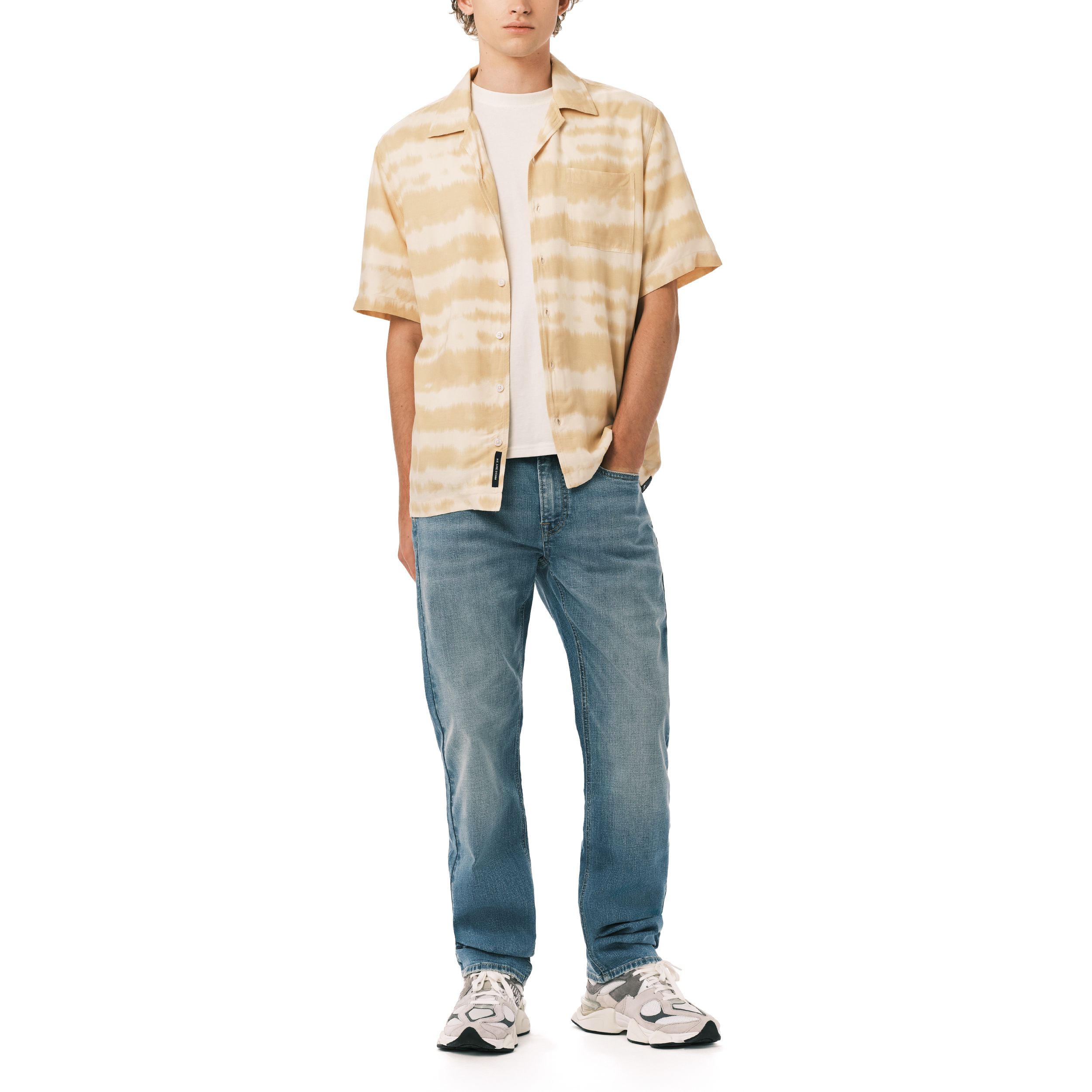 Jean extensible à jambe droite pour hommes, Driven, Buffalo