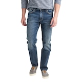 Silver Men's Allan Slim Straight Fit Jeans Front_Flat
