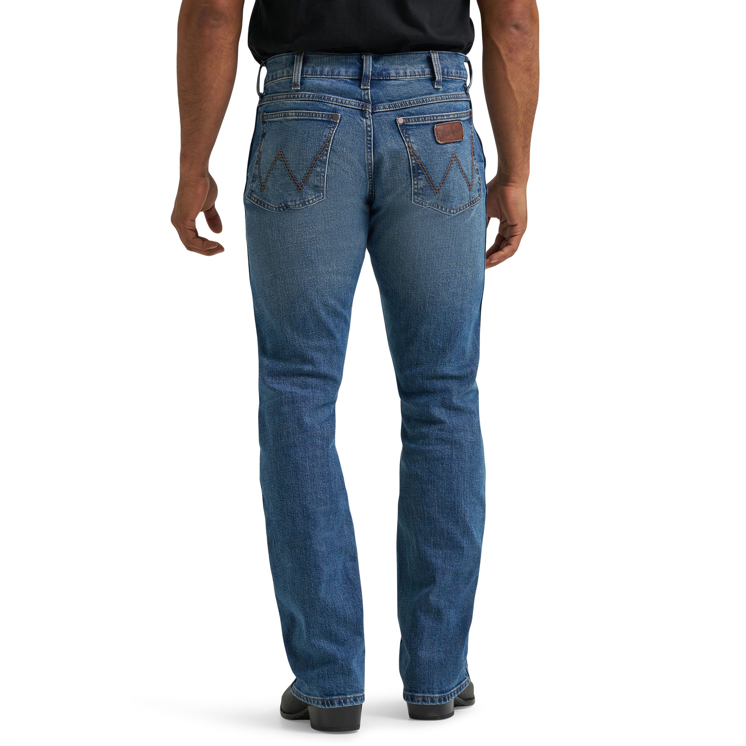Wrangler Men's Retro Slim Boot Harris Bootcut Jeans