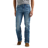 Wrangler Men's Retro Slim Boot Harris Bootcut Jeans Front_Flat