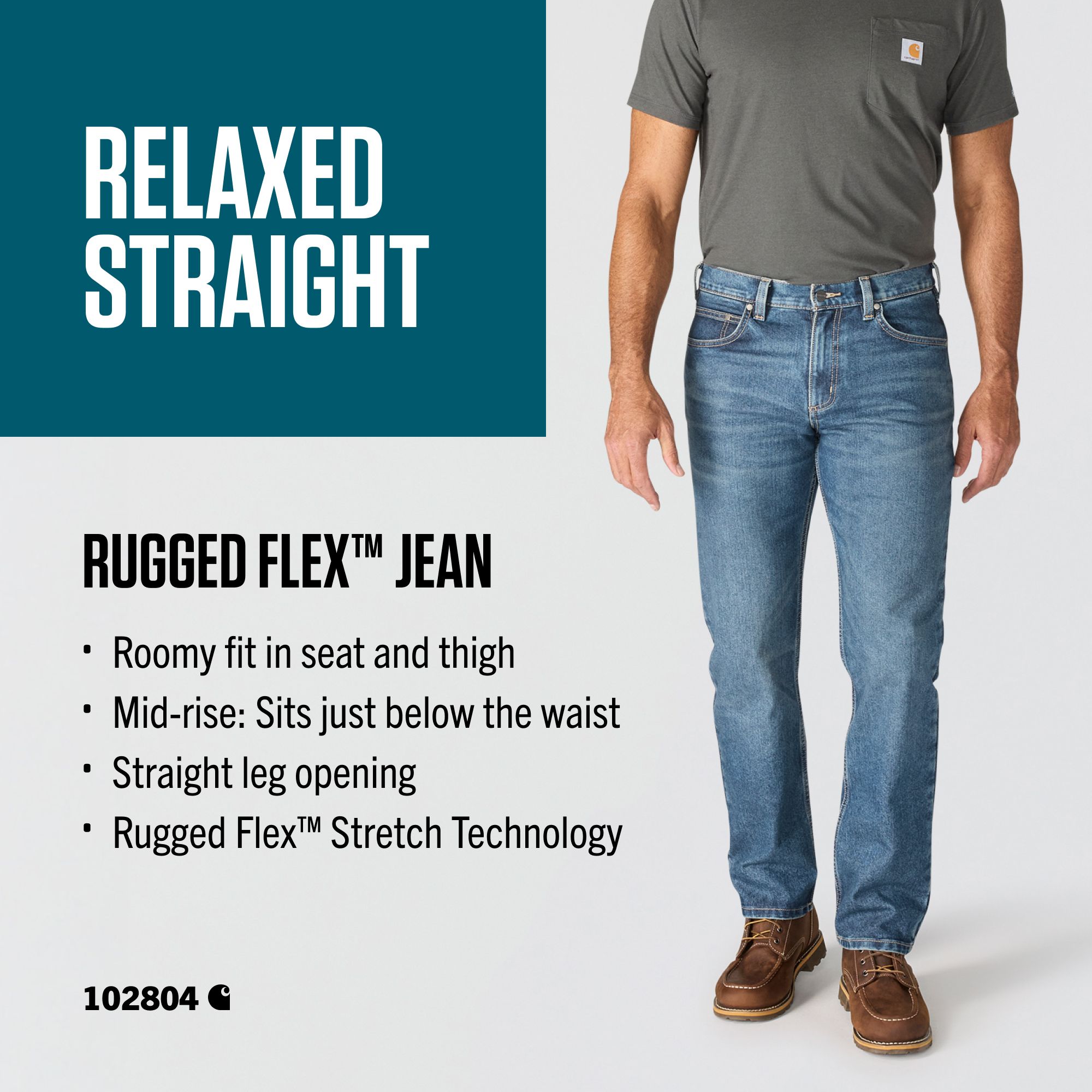 Carhartt Men's Relaxed Straight Jeans