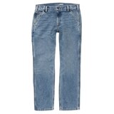 Jean décontracté à jambe droite pour hommes, Carhartt Front_Flat