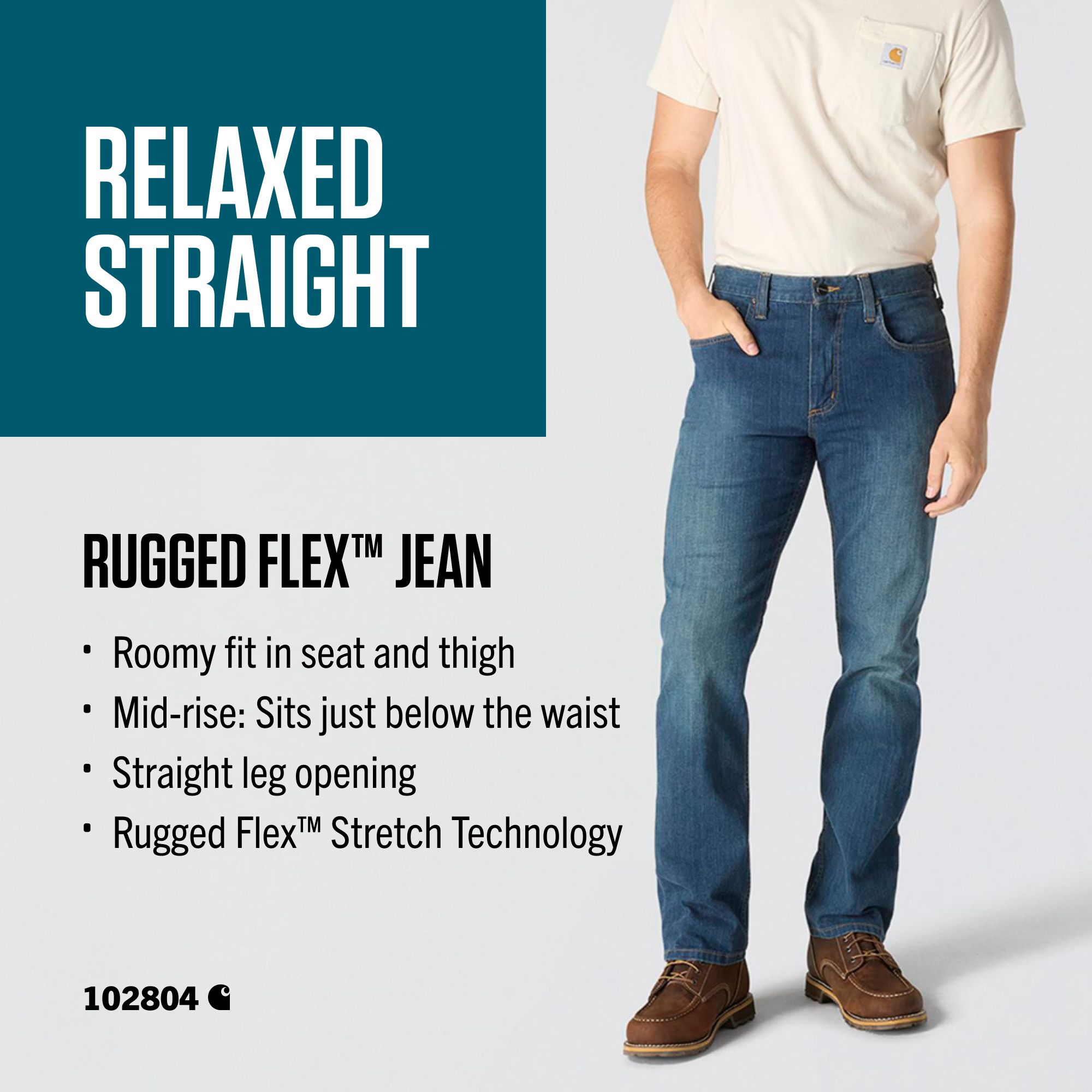 Carhartt Men's Relaxed Straight Jeans