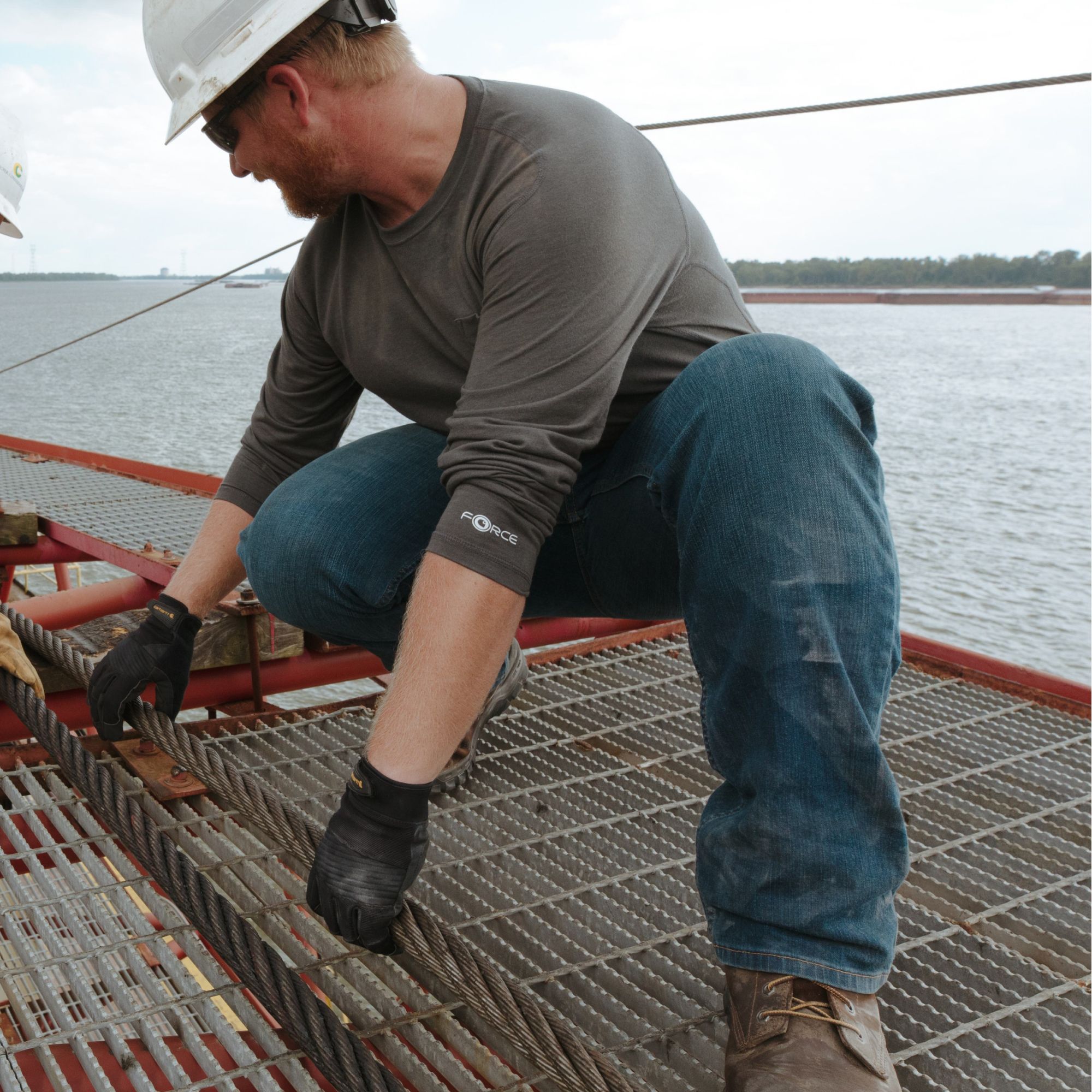 Jean décontracté à jambe droite pour hommes Carhartt
