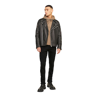 Jean à coupe étroite pour hommes, Glenn, Jack & Jones