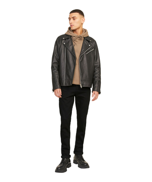 Jean à coupe étroite pour hommes, Glenn, Jack & Jones