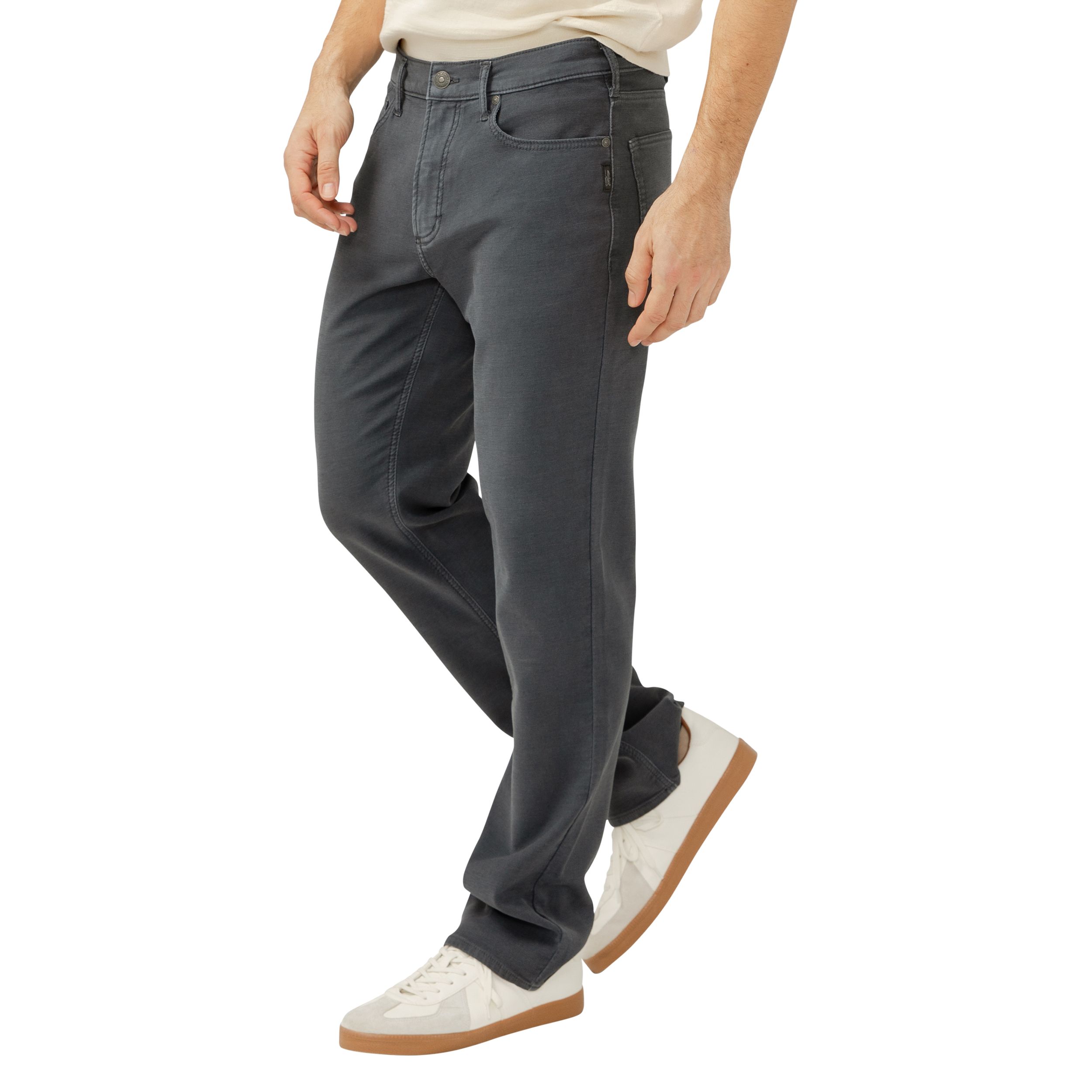 Silver Men's Grayson Easy Fit Straight Jeans