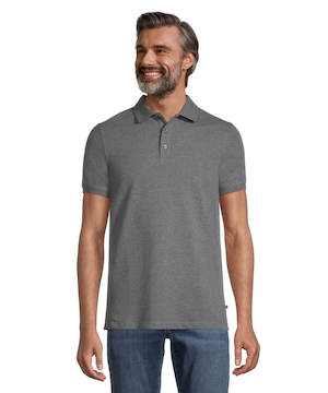 Polo piqué extensible Denver Hayes de coupe moderne 50&nbsp;lavages, pour hommes