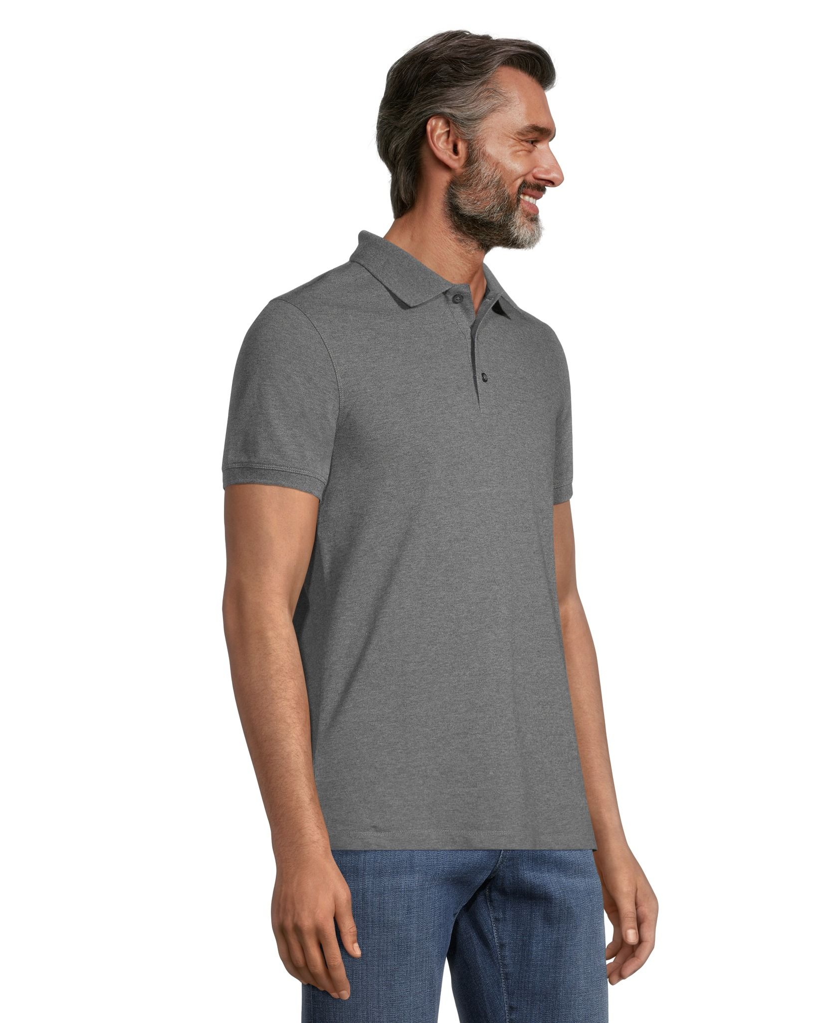 Polo piqué extensible Denver Hayes de coupe moderne 50&nbsp;lavages, pour hommes