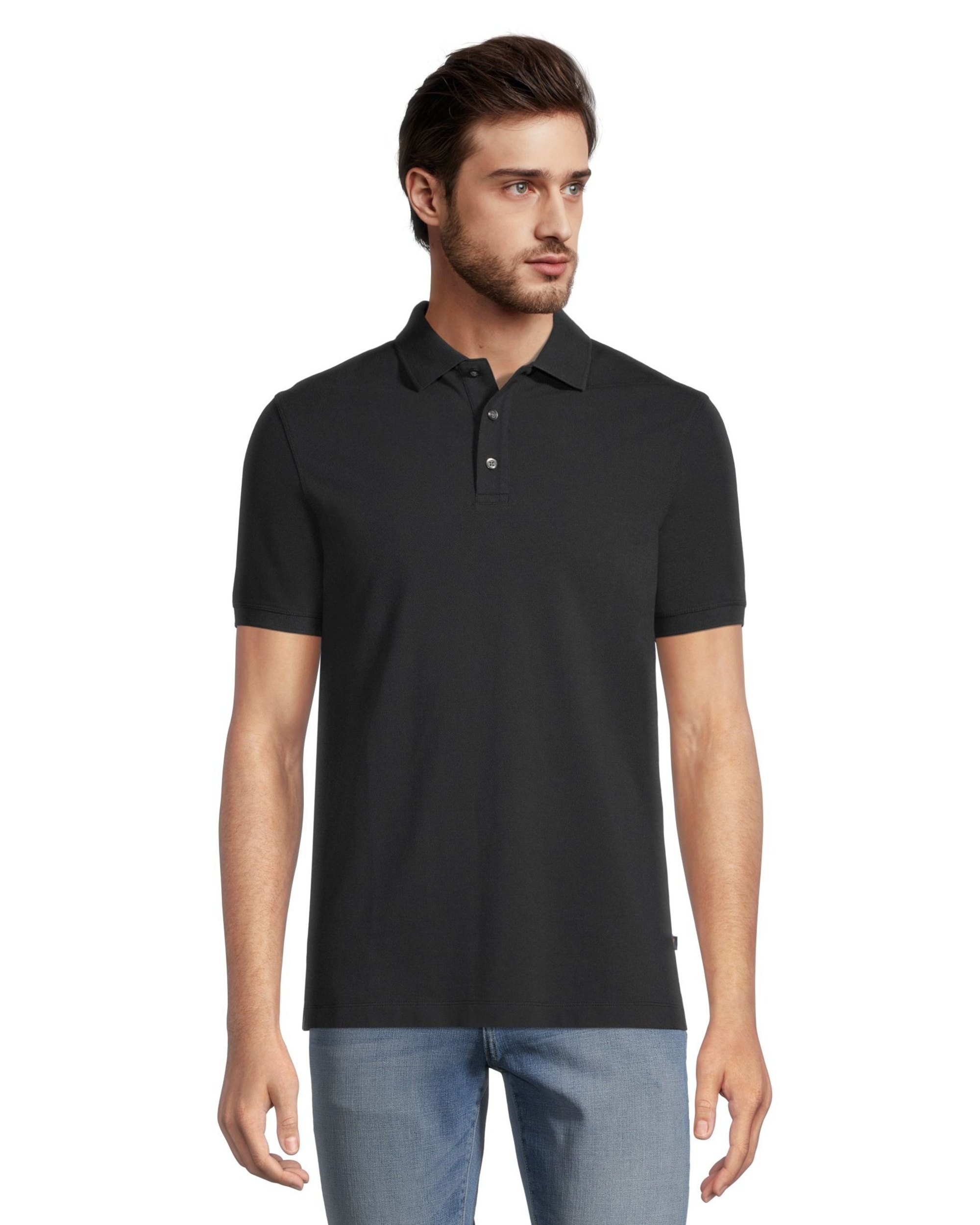 Denver Hayes Men's 50 Wash Stretch Pique Polo - Classic Fit | Marks