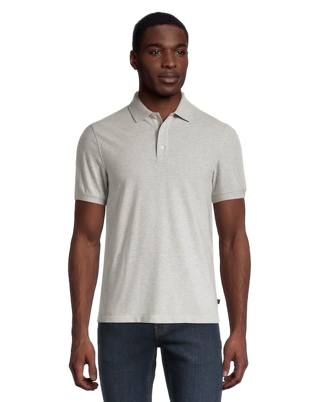 Denver Hayes Men's 50 Wash Stretch Pique Polo - Classic Fit | Marks