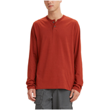Levi's Haut Henley à manches longues en jersey pour hommes Front_Flat