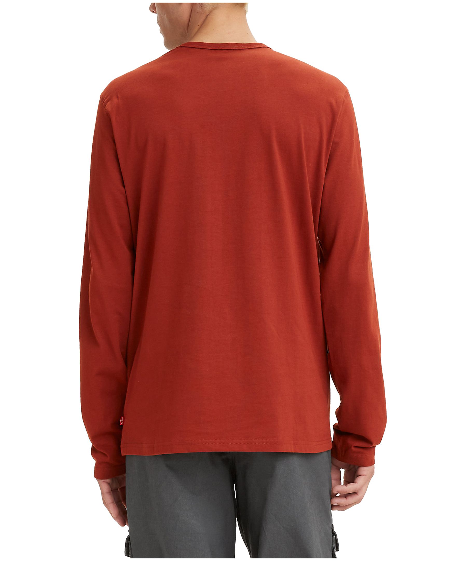 Levi's Men's Long Sleeve Cotton Henley Jersey Shirt