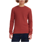 Levi's Men's Long Sleeve Thermal Crewneck Shirt Front_Flat