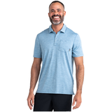 T-shirt polo à effet rafraîchissant avec DropTemp pour hommes, SAXX Front_Angled_Left