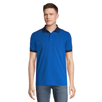 Helly Hansen Men's Chest Pique Polo Shirt Front_Flat