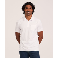 Polo extensible à coupe moderne pour hommes, Denver Hayes