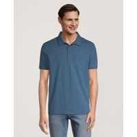 Denver Hayes Men's Tag Free Seasonal Stretch Polo Shirt Front_Flat