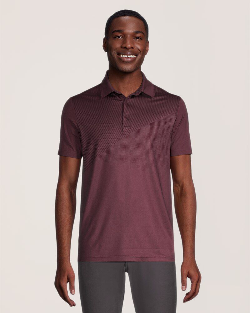 Polo graphique Confort au sec pour hommes, EXP