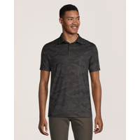 Polo graphique Confort au sec pour hommes, EXP Front_Flat