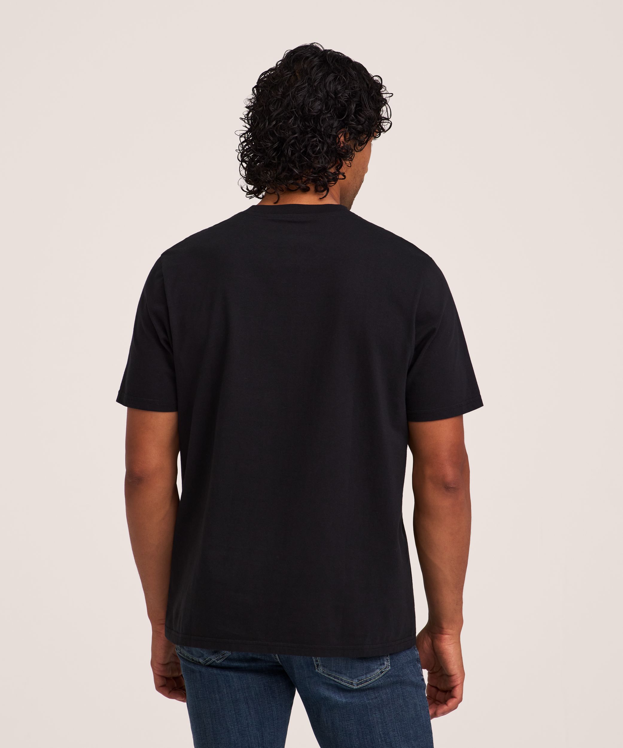 Denver Hayes Men's 50 Wash Short Sleeve Classic Fit Henley Shirt