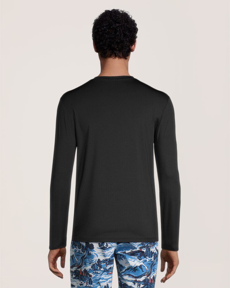 FarWest Men's UV Blocker Long Sleeve Graphic Swim Shirt