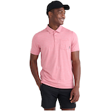 T-shirt polo à effet rafraîchissant avec DropTemp pour hommes, SAXX Front_Flat