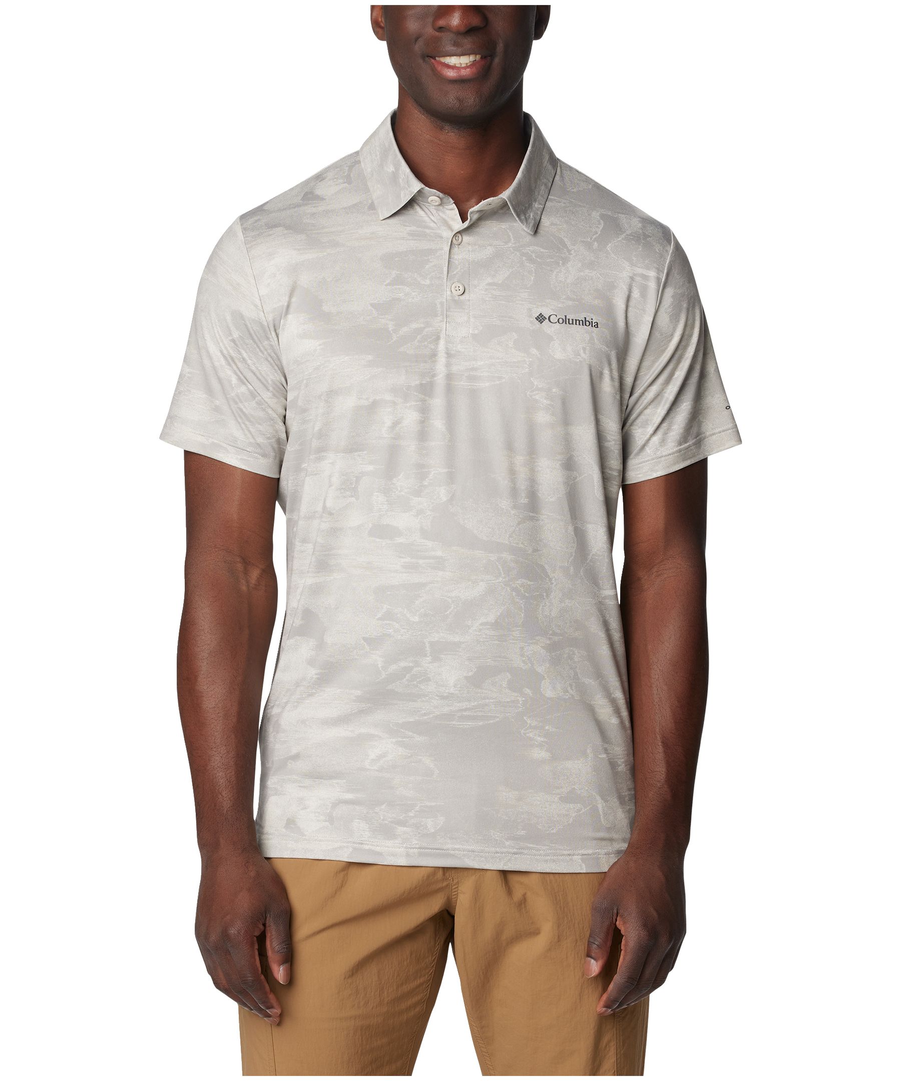Columbia Men's Omni-Shade™ Tech Trail All Over Print Polo Shirt