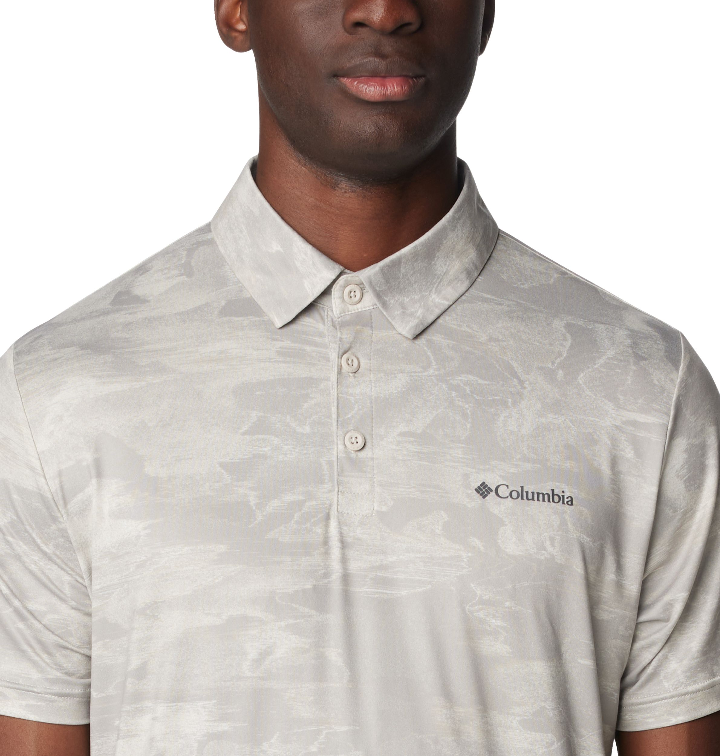 Columbia Men's Omni-Shade™ Tech Trail All Over Print Polo Shirt