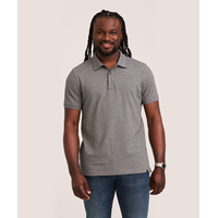 Denver Hayes Men's 50 Wash Stretch Pique Polo Shirt