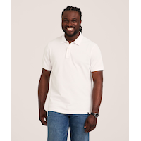 Denver Hayes Men's Stretch Pique Polo Shirt