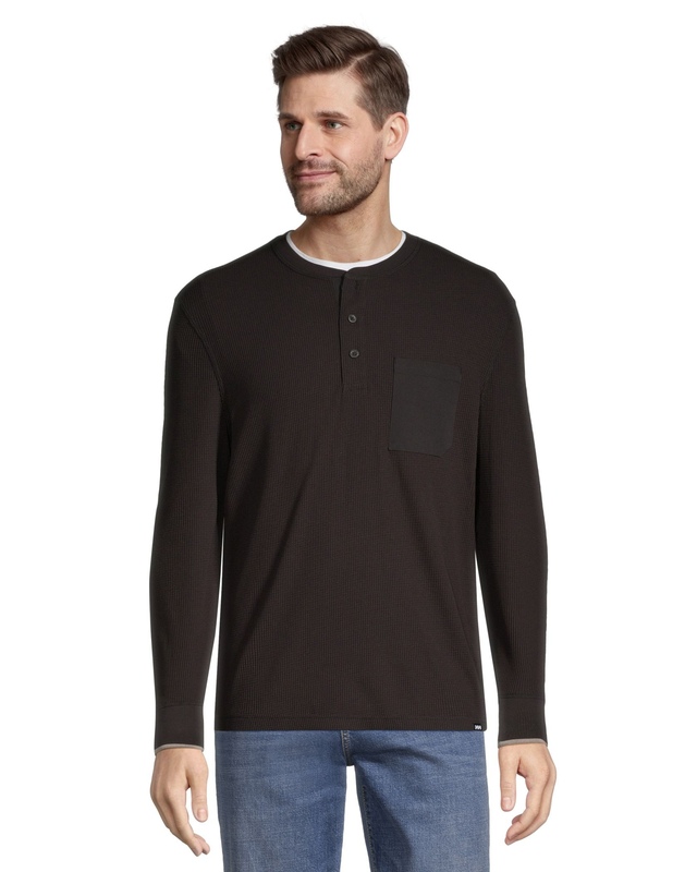 Helly Hansen Men's Long Sleeve Waffle Henley Shirt