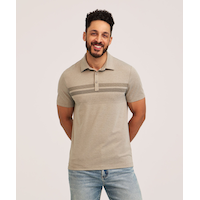 Denver Hayes Performance Men's Short Sleeve Stretch Polo