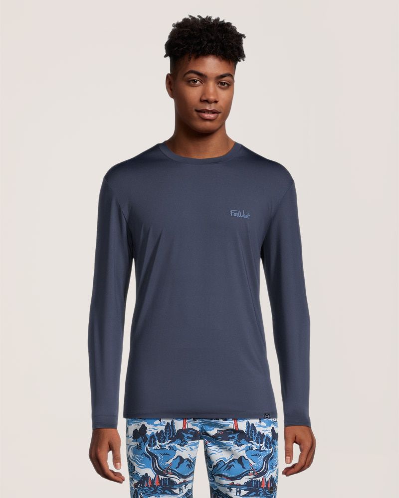 FarWest Men's T-MAX® Rebound Long Sleeve Swim Shirt Mark's