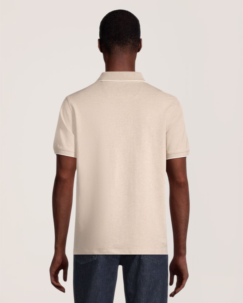 Polo piqué extensible pour hommes, 50&nbsp;lavages, Denver Hayes