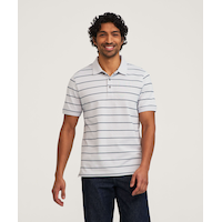 Denver Hayes Men's 50 Wash Stretch Pique Polo Shirt