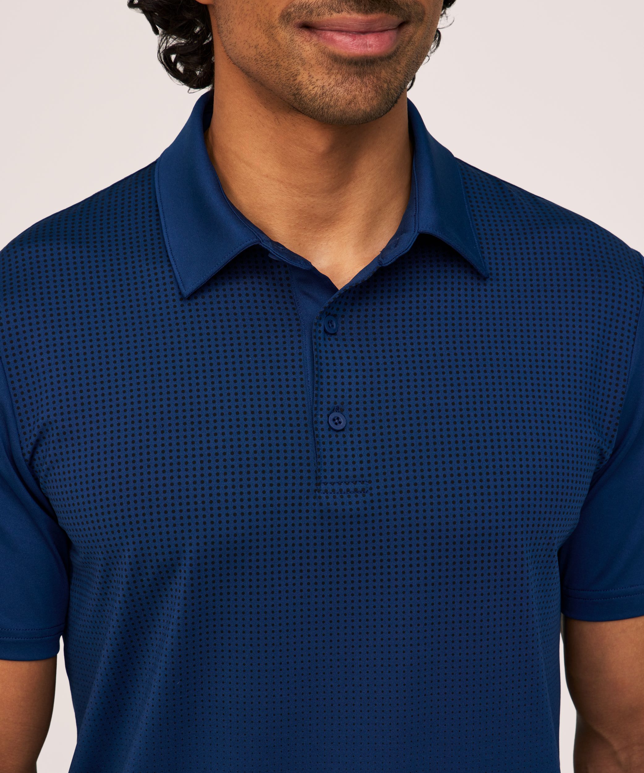 Polo imprimé Confort au sec pour hommes, Denver Hayes