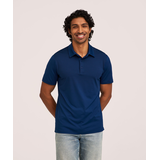 Denver Hayes Men's Comfort Dry Printed Polo Shirt Front_Flat