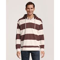 Chandail à capuche isotherme de rugby pour hommes, Levi's Front_Flat