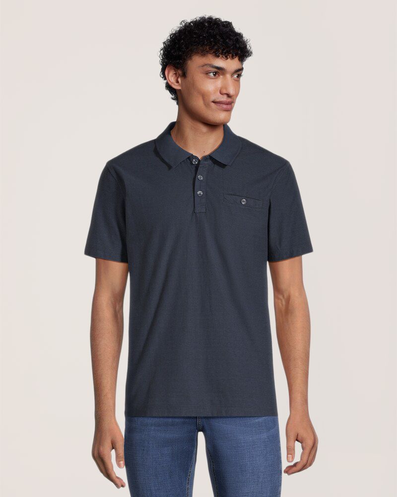 Polo à rayures pour hommes, Kiefer, Lois