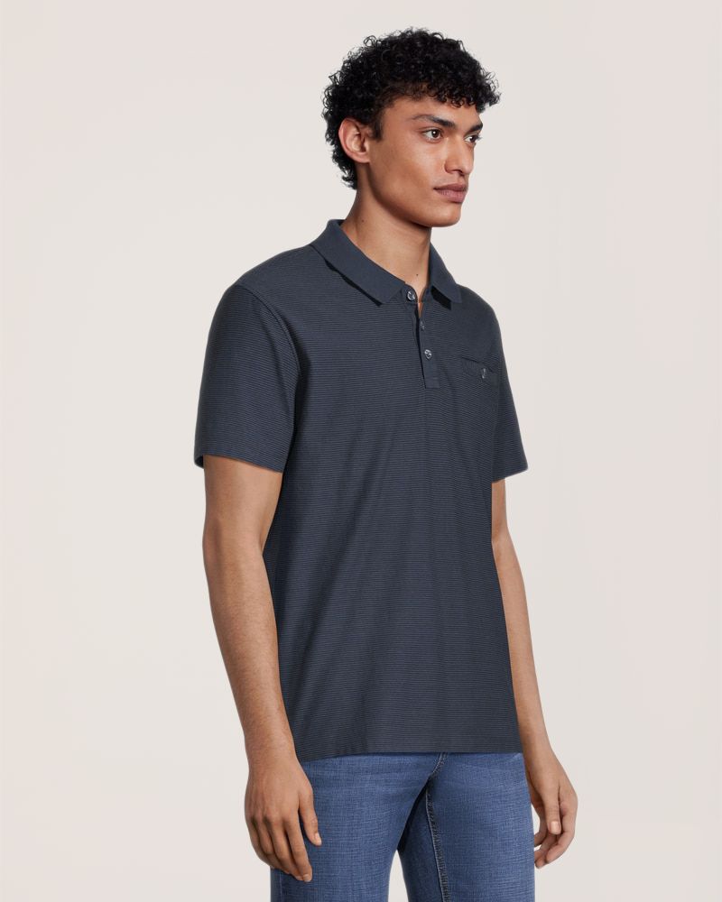 Polo à rayures pour hommes, Kiefer, Lois