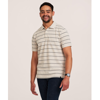 Denver Hayes Men's 50 Wash Stretch Pique Polo Shirt