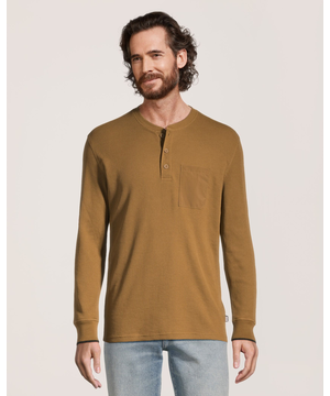 Helly Hansen Men's Waffle Knit Henley Shirt