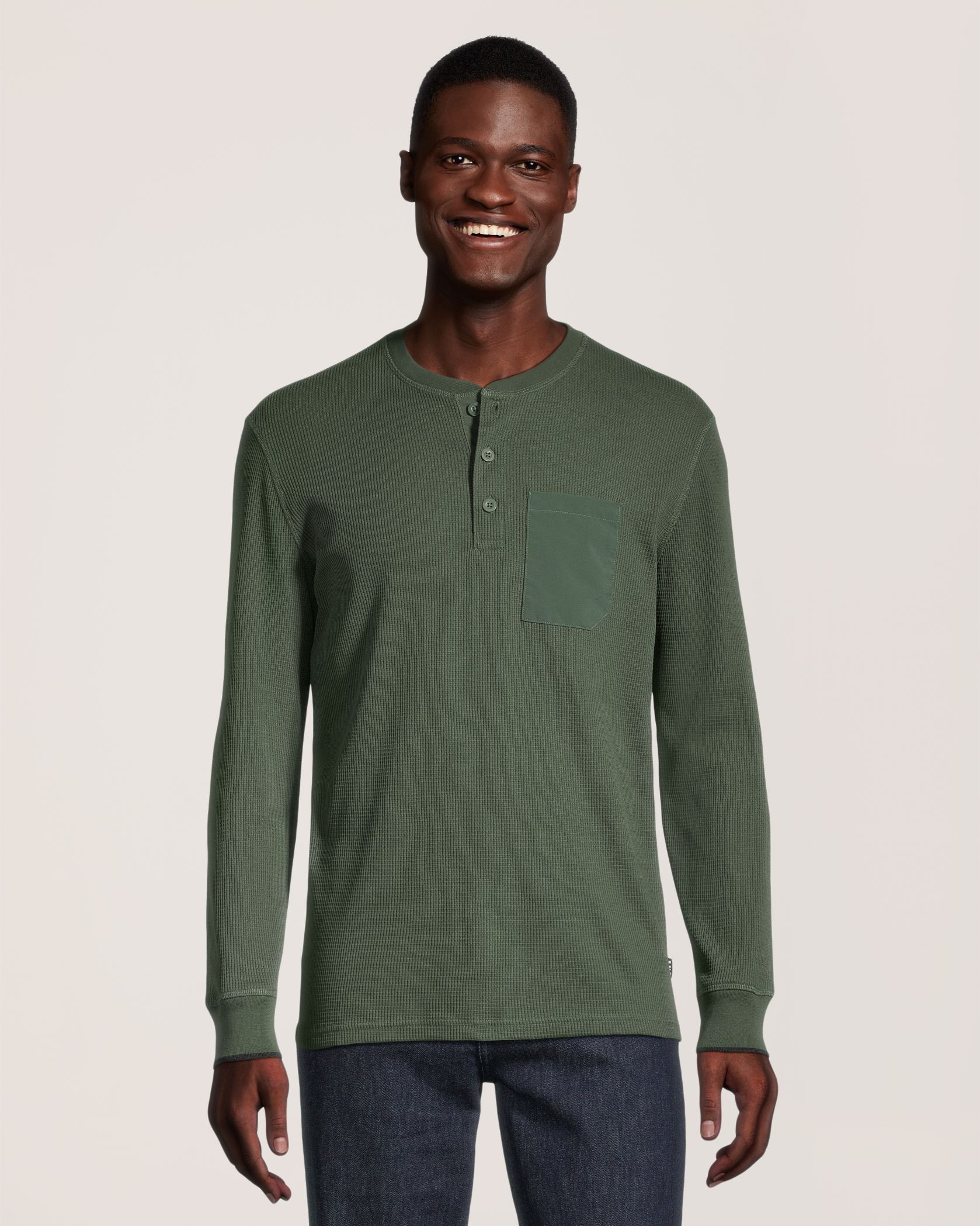 Chemise Henley en point de brioche pour hommes, Helly Hansen