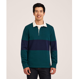 Denver Hayes Men's Long Sleeve Rugby Shirt Front_Flat