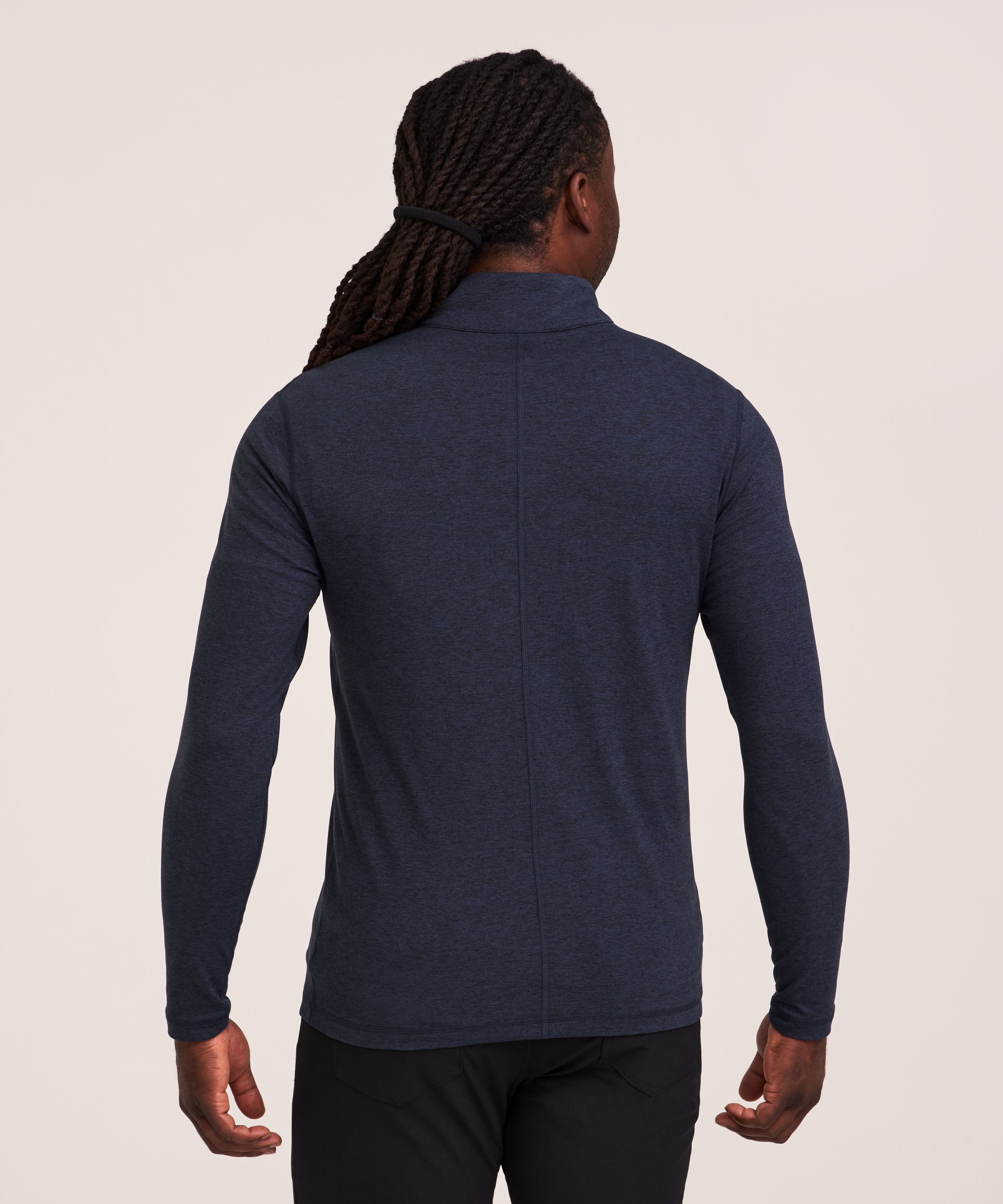 Chemise de performance à manches longues et à fermeture à glissière 1/4 avec FRESHTECH  pour hommes, Denver Hayes