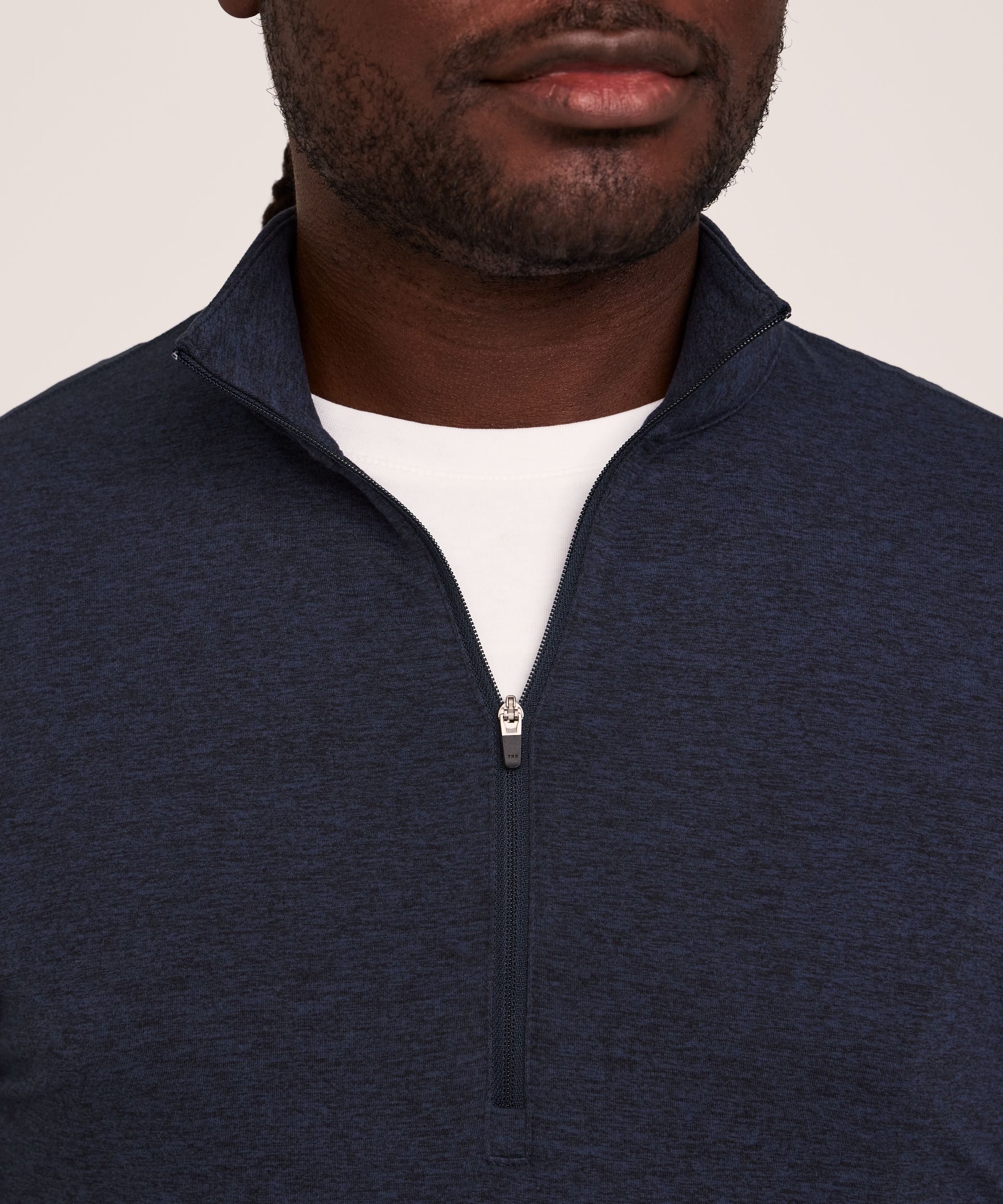 Chemise de performance à manches longues et à fermeture à glissière 1/4 avec FRESHTECH  pour hommes, Denver Hayes