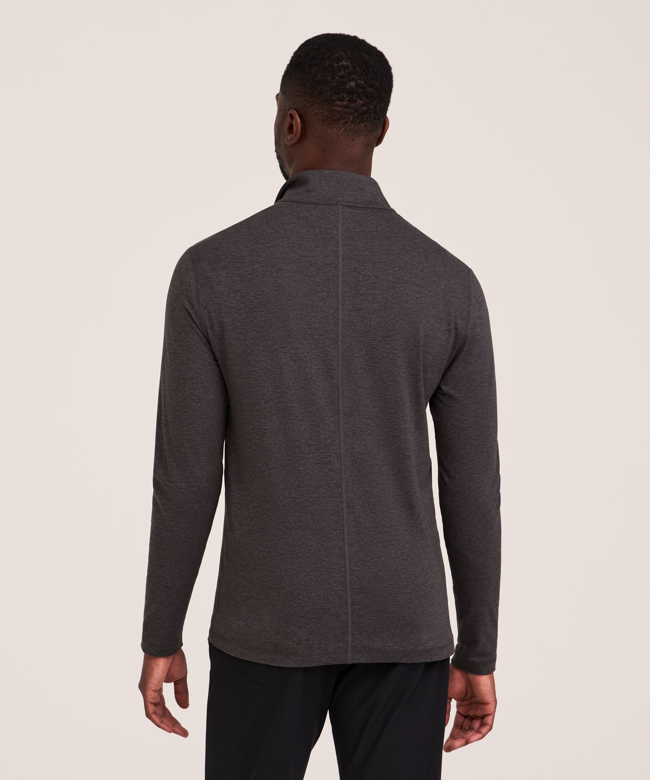 Denver Hayes Performance Men's FreshTech® Quarter-Zip Long Sleeve Shirt