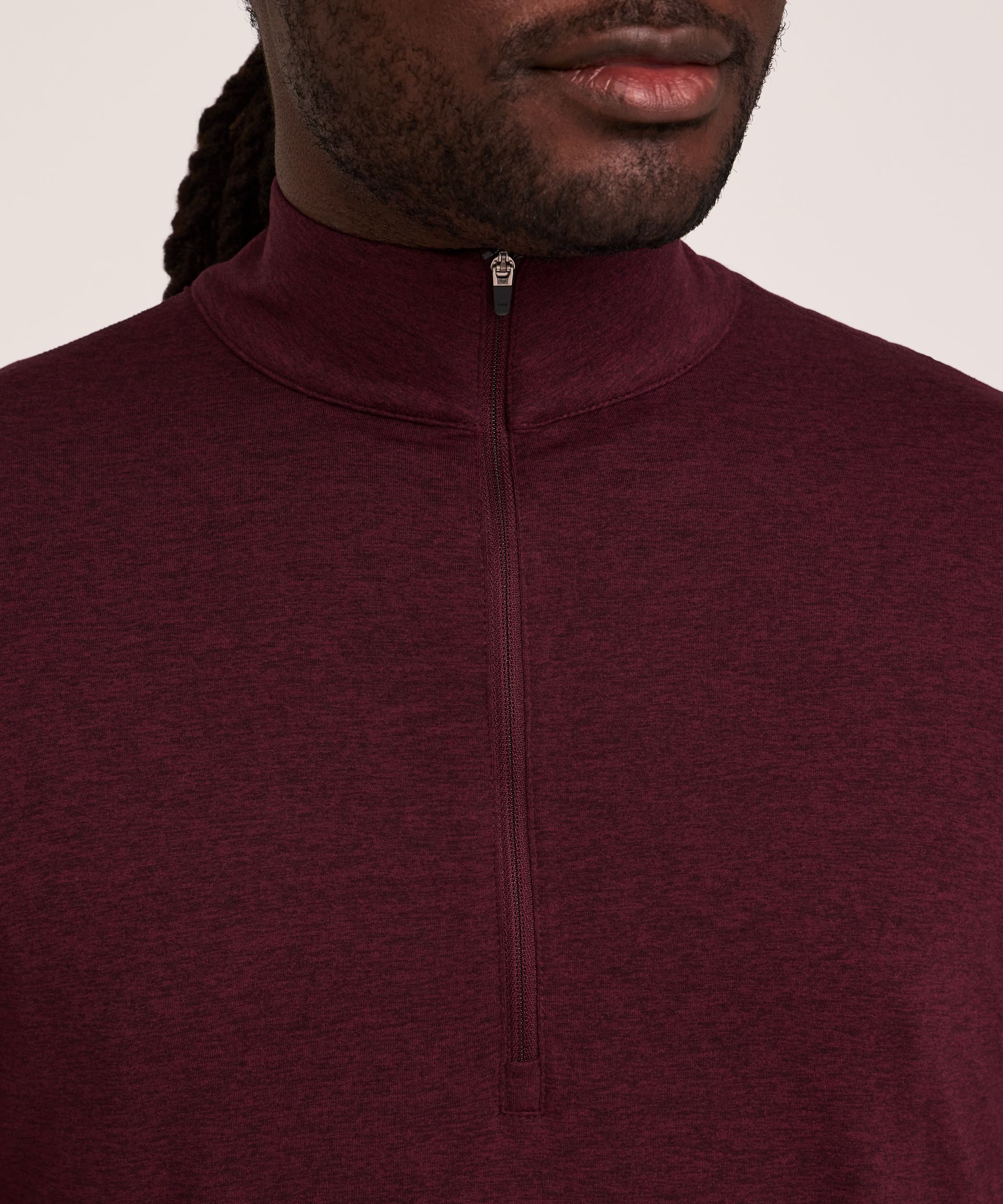 Denver Hayes Performance Men's FreshTech® Quarter-Zip Long Sleeve Shirt