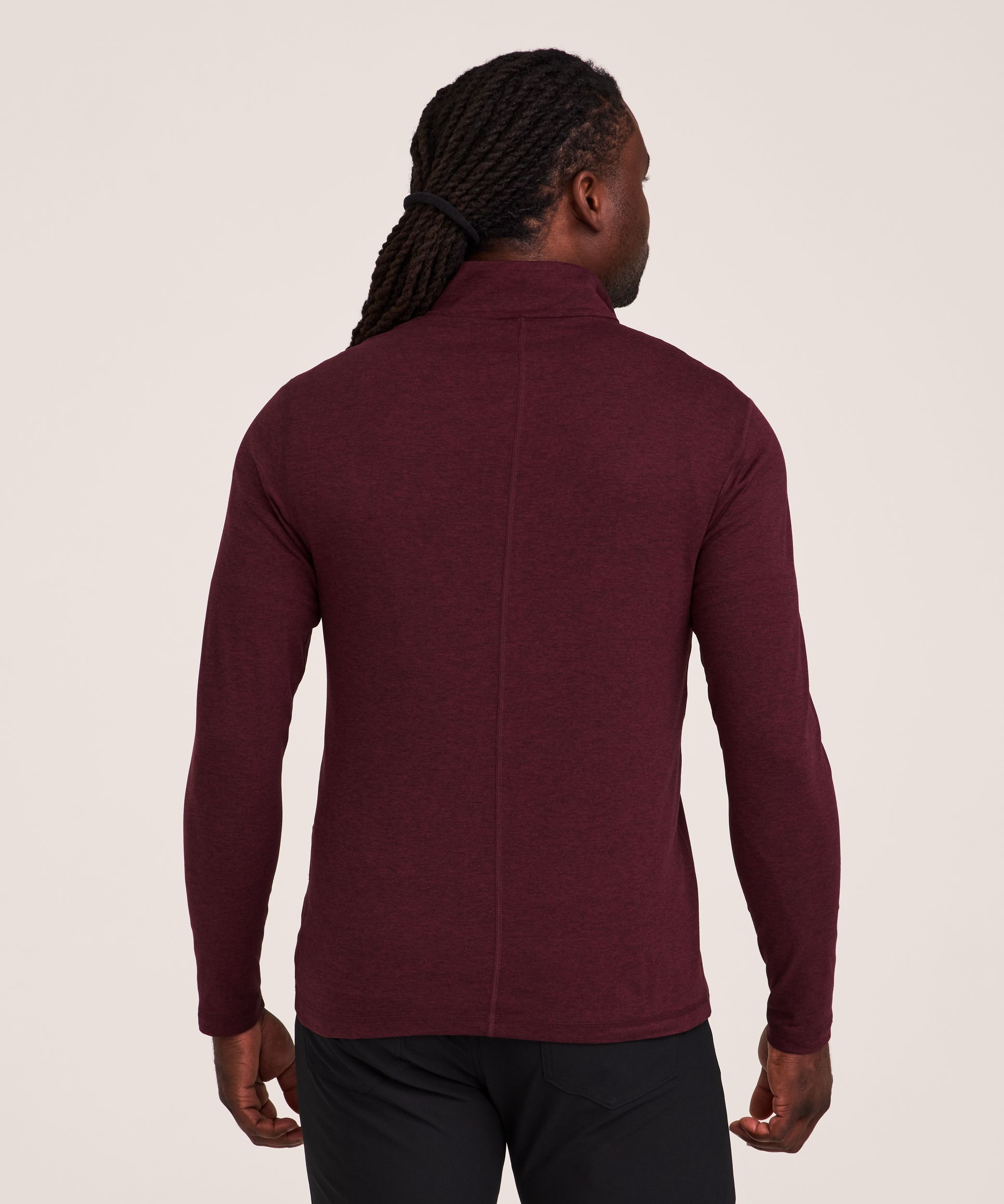 Denver Hayes Performance Men's FreshTech® Quarter-Zip Long Sleeve Shirt